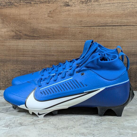 Nike Vapor Edge Pro 360 2 Men\'s 12 Game Royal White Football Cleats DA5456-414 main image 6